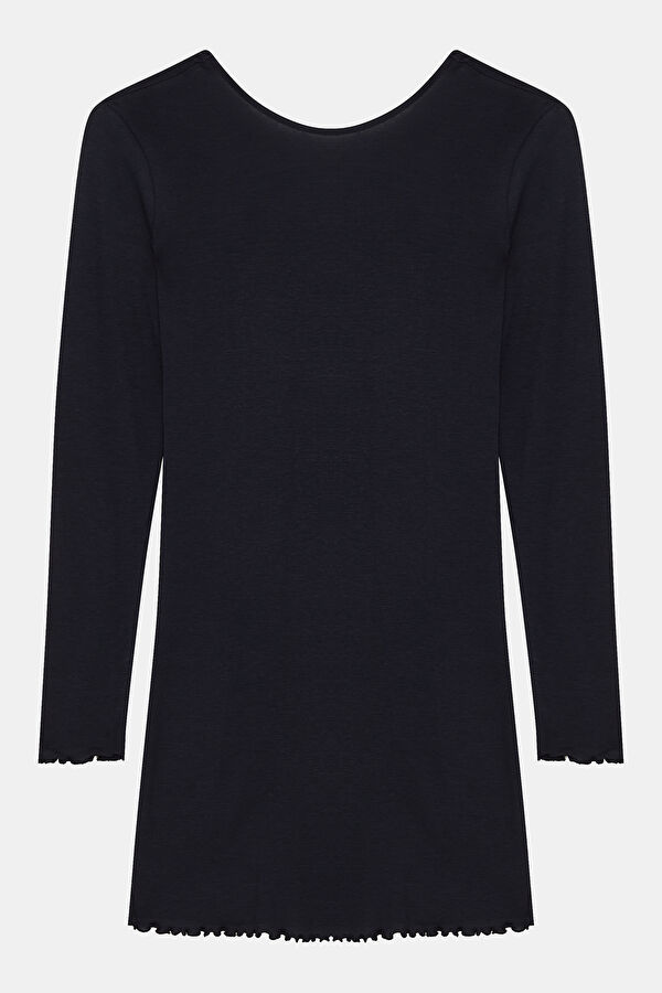 Navy Blue Mini Dress 3