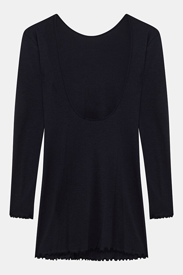 Navy Blue Mini Dress 4