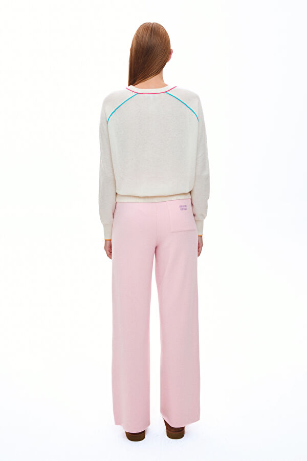 Cream 100% Cashmere Women's Sweater 2