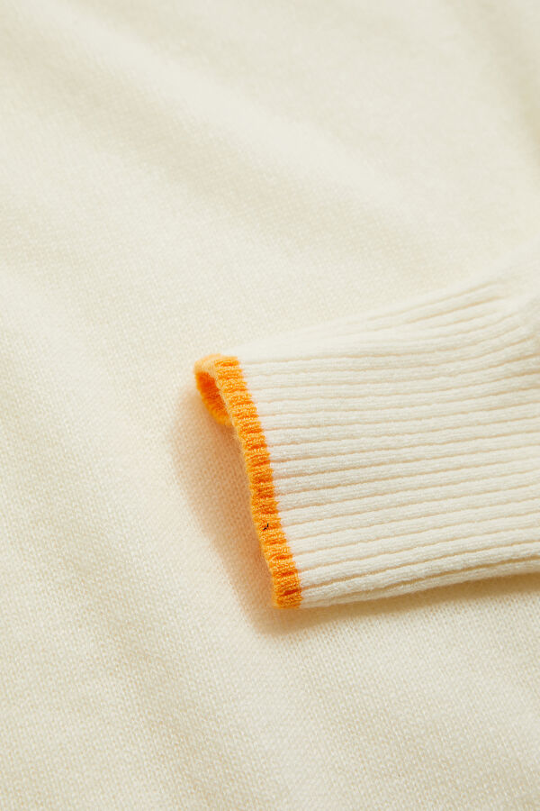 Cream 100% Cashmere Women's Sweater 6