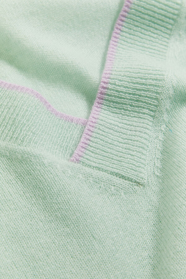 Emerald Green 100% Cashmere Women's Sweater 4