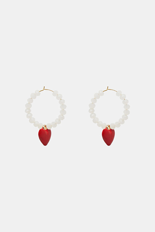 White Earrings