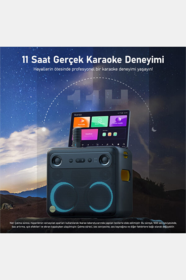 Partybox Break X2 600W Karaoke Bluetooth Hoparlör Seti 5