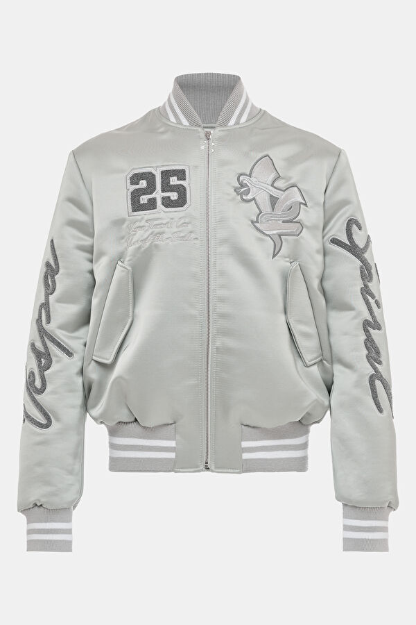 Vespa Grey Wool Women's Jacket