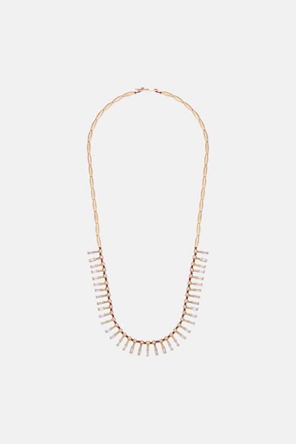 Burgundy Necklace