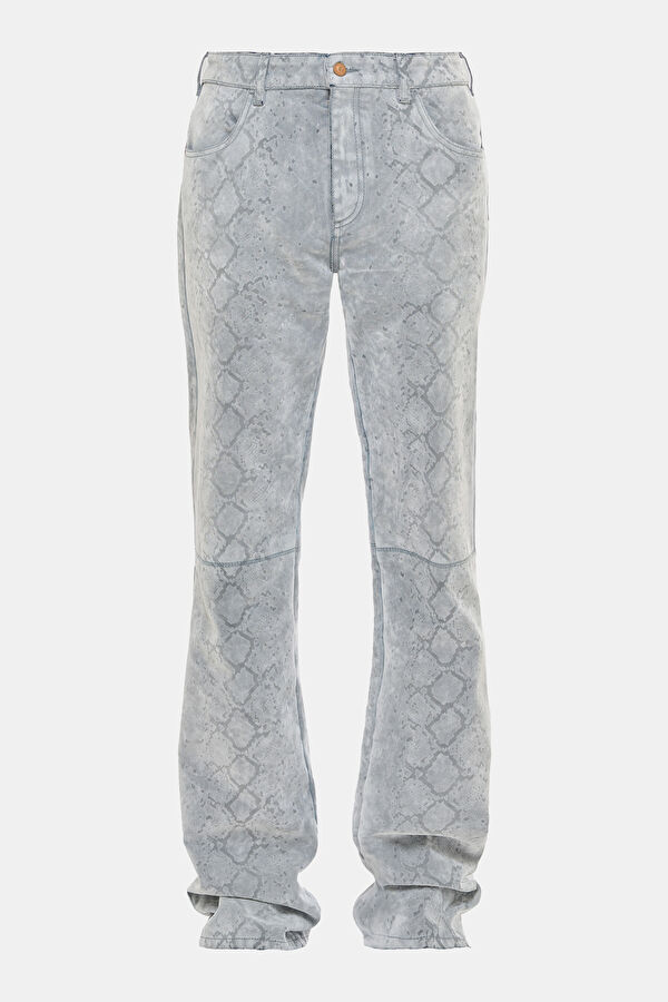 Vespa Grey Straight Leg Women's Trousers