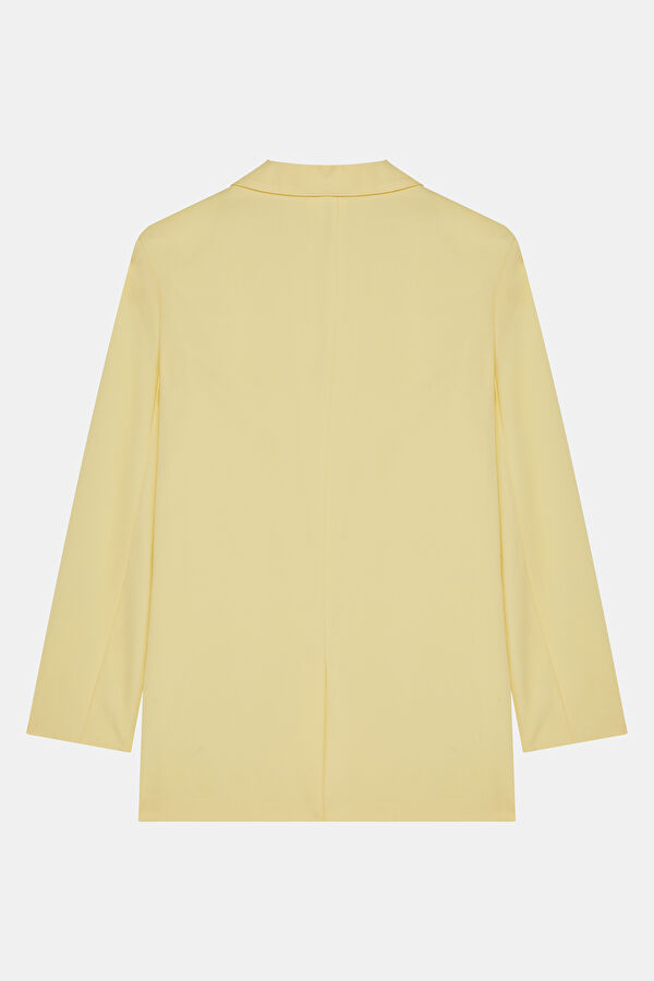 Women's Jacket with Yellow Buttons 2