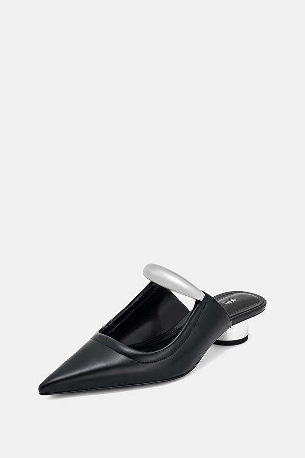 Helena Pierced Mules Black Sneakers 6