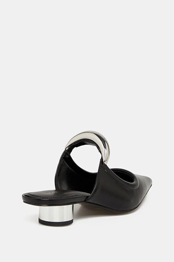 Helena Pierced Mules Black Sneakers 3