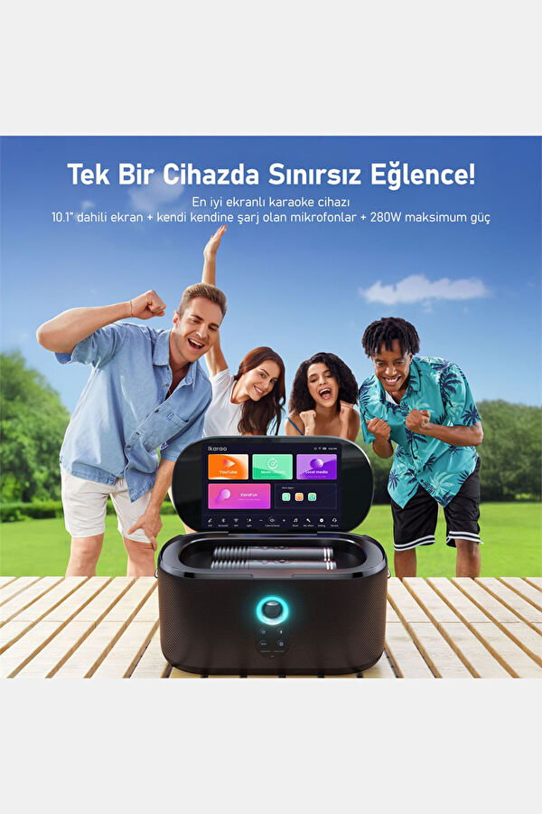 Ikarao Partybox Shell S1 280W Karaoke 2