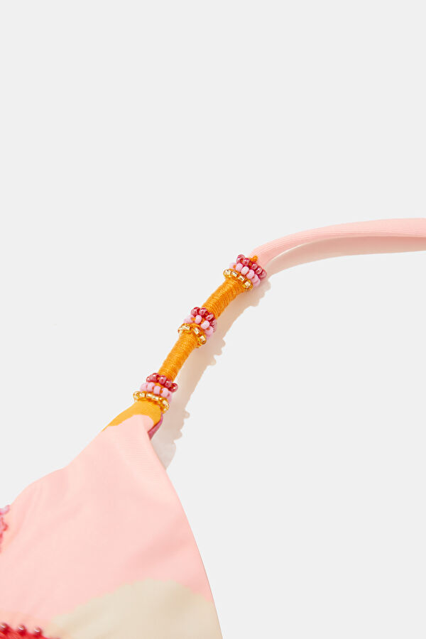 Pembe Kadın Bikini 4