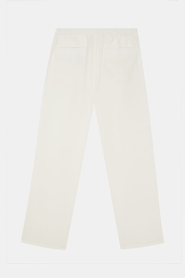 Off-white wide-leg women's trousers 2