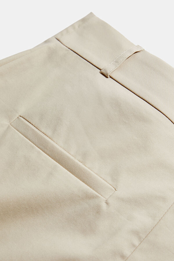 Light Grey Wide Leg Women's Trousers 4