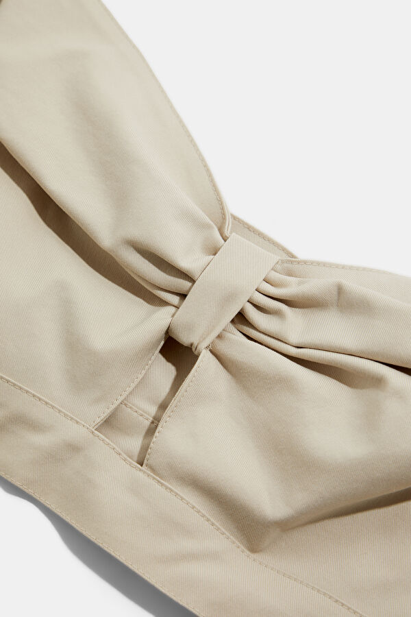 Light Gray Strappy Women's Blouse 3