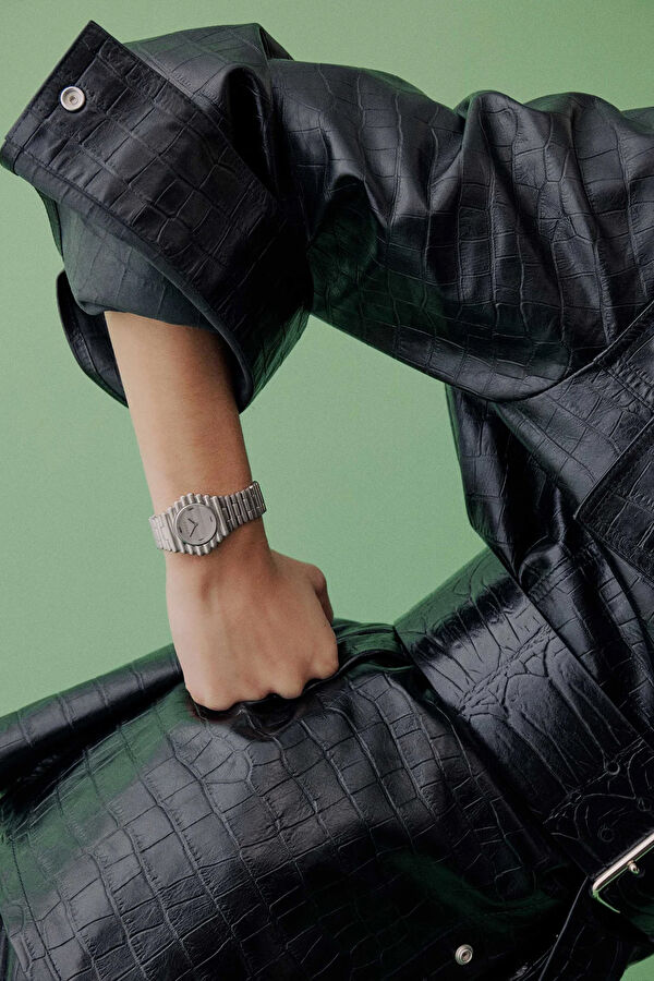 Coda Silver and Metal Bracelet Saat 7