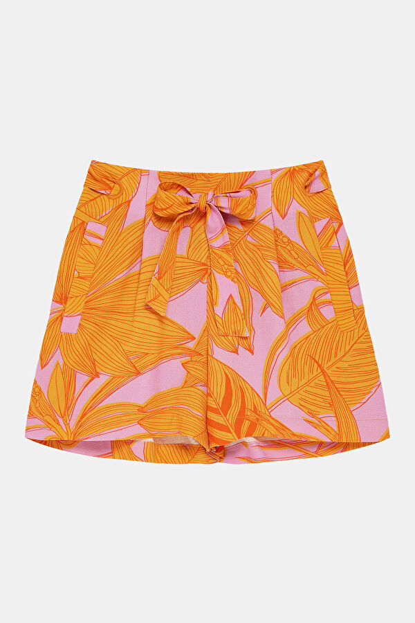 Multicolored Plaid Kids Shorts