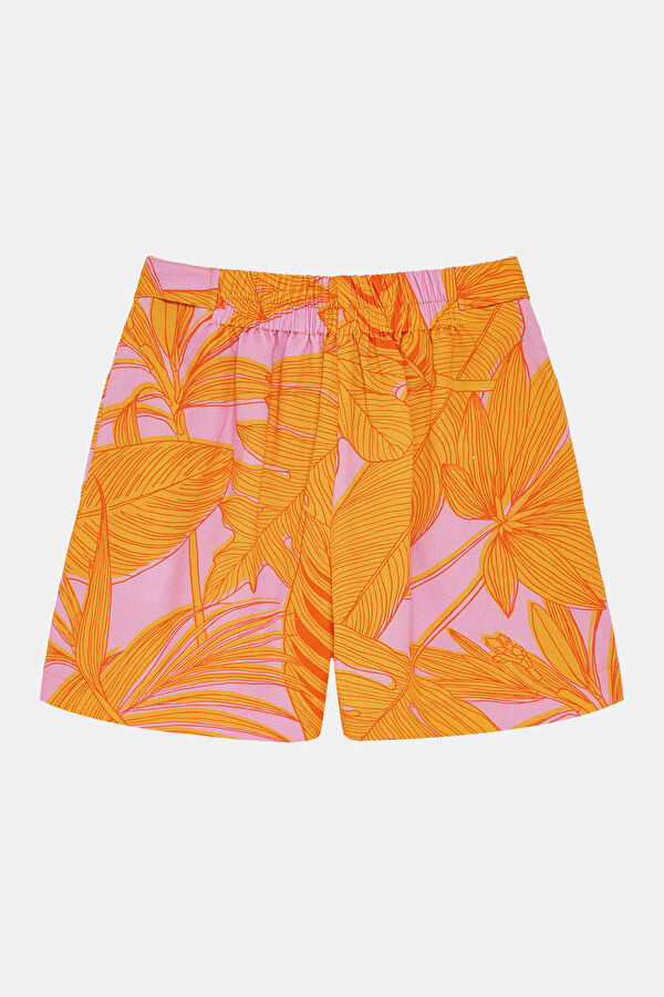Multicolored Plaid Kids Shorts 2