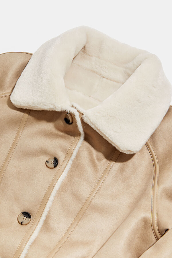 Cream Women's Coat 5