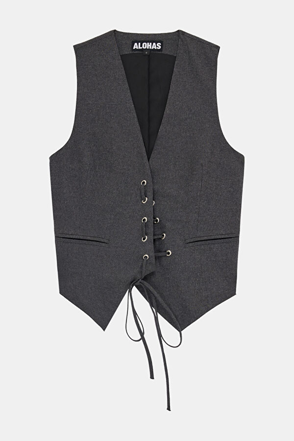 Dark Grey Women's Vest