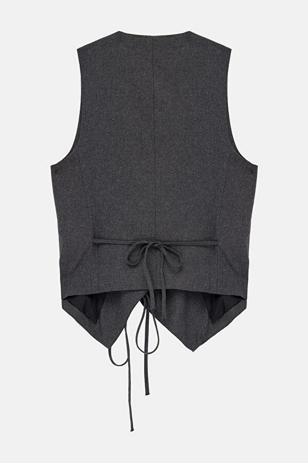 Dark Grey Women's Vest 2