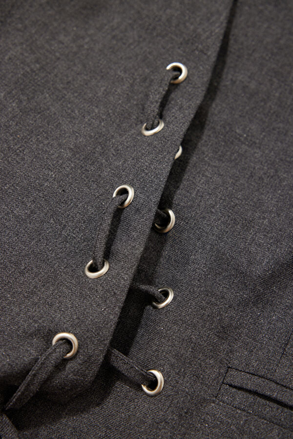 Dark Grey Women's Vest 4
