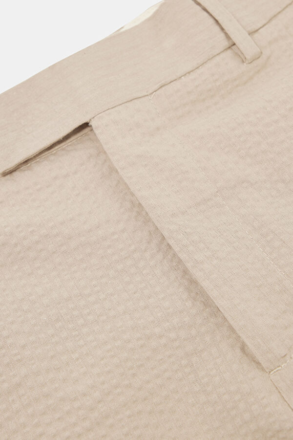 Cream Shorts 5