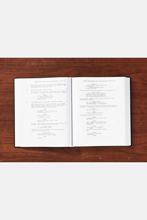 Matthew Weiner Mad Men. Art Edition No. 1–500 Script Edition 18