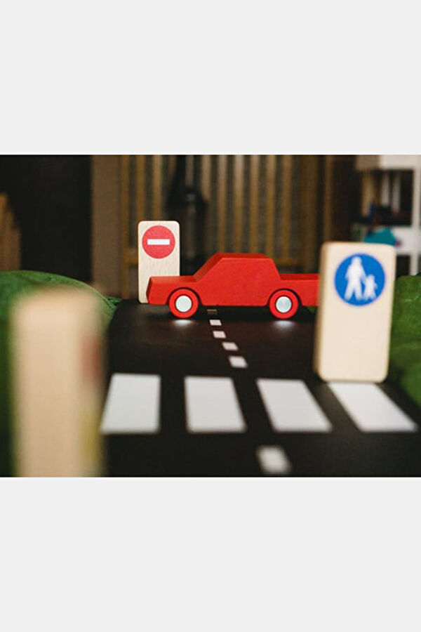 Roadblocks Set Traffic Signs 5