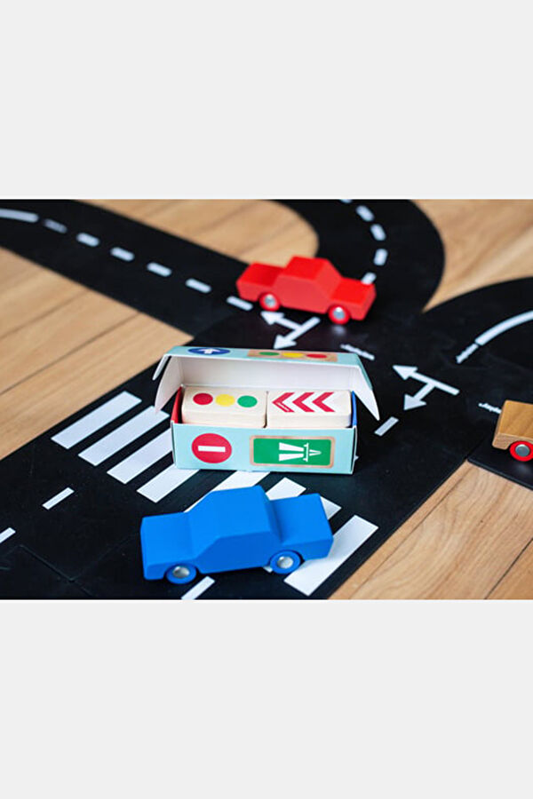 Roadblocks Set Traffic Signs 7