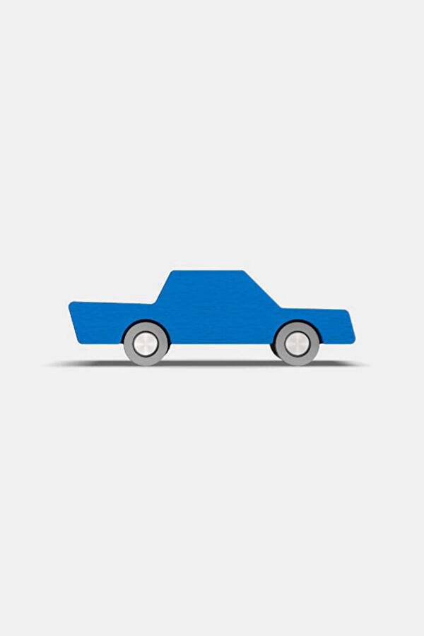 Back & Forth Blue Car
