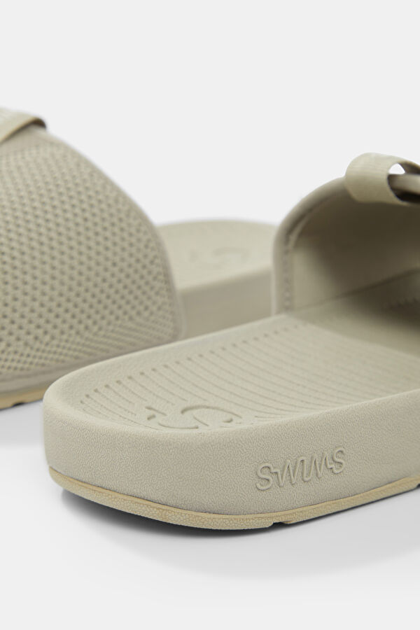 Cabana Light Gray Men's Slippers 4