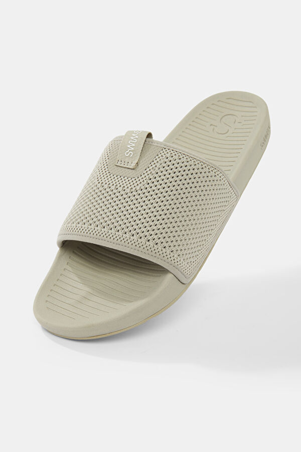 Cabana Light Gray Men's Slippers 5