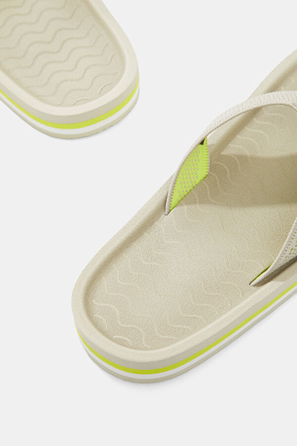 Napoli Flip Flop Light Gray Men's Slippers 5