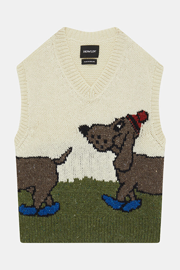 Cream Women's Vest