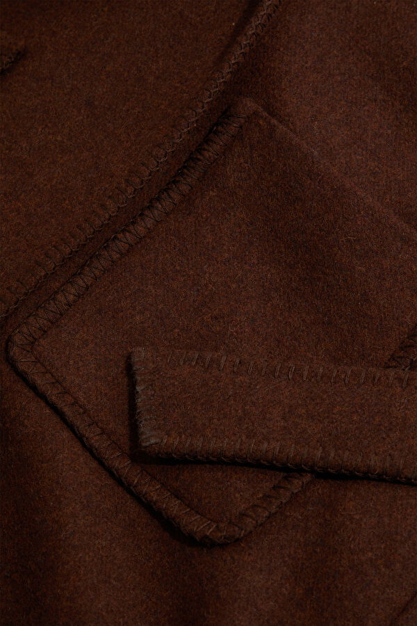 Coffee Brown Men's Coat 7