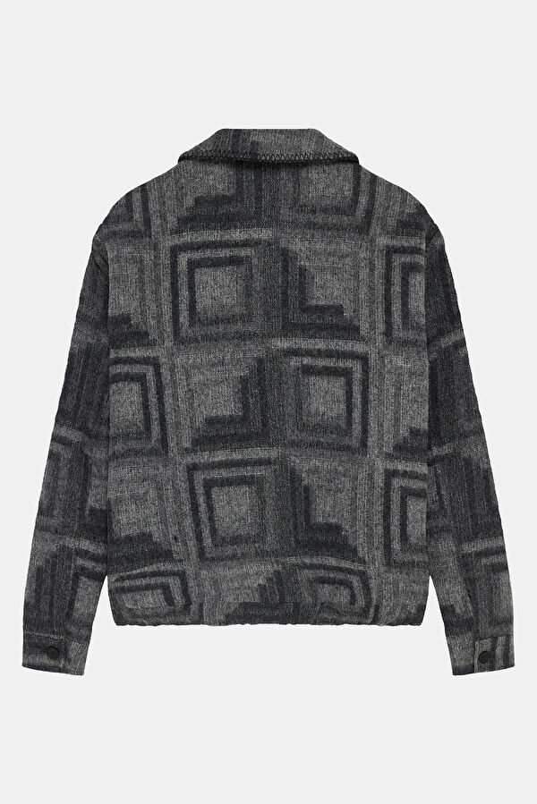 Grey Wool Men's Jacket 5