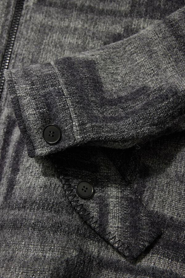 Grey Wool Men's Jacket 7