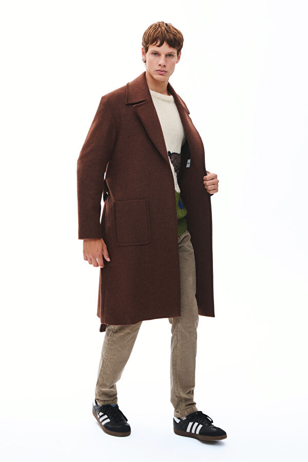 Coffee Brown Men's Coat