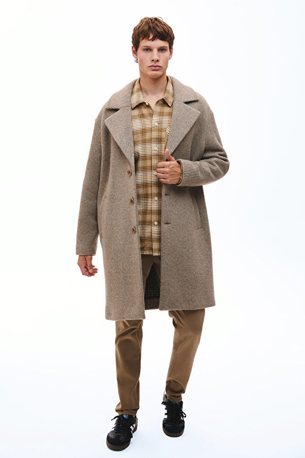 Beige Men's Coat