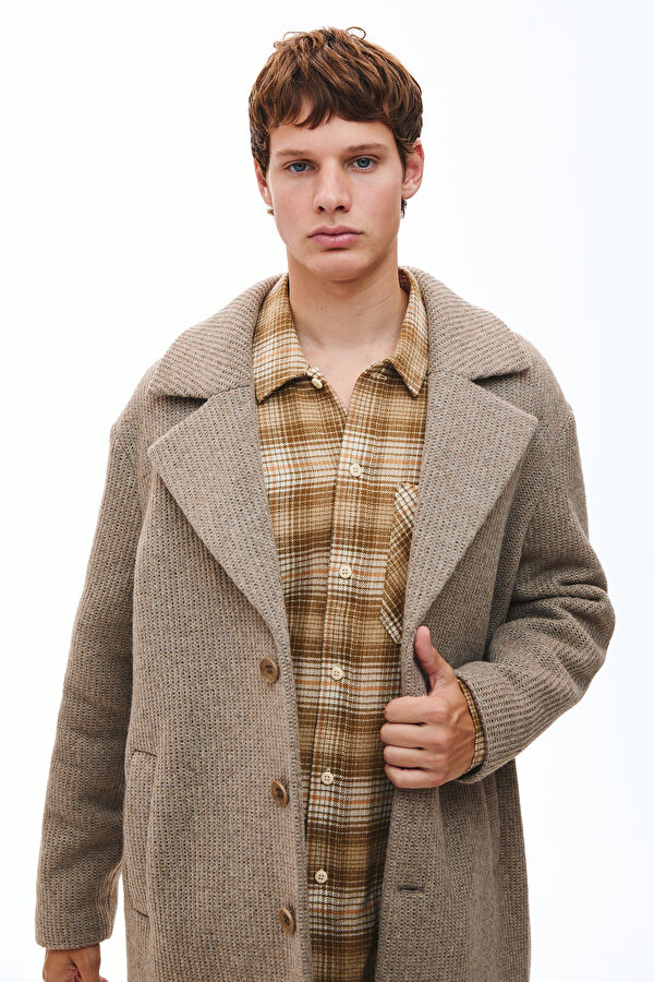 Beige Men's Coat 3