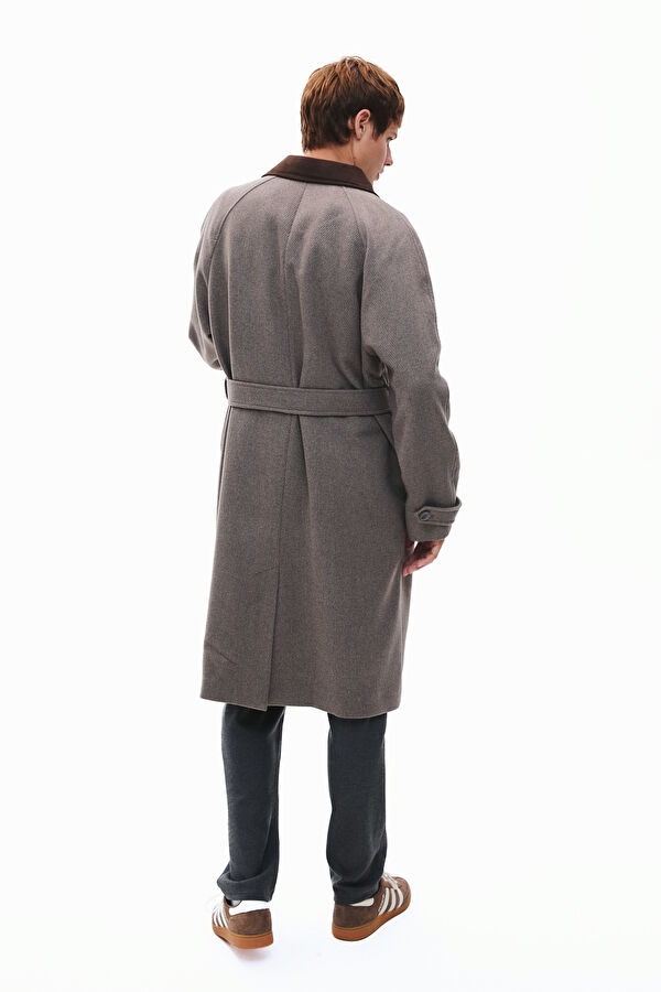 Mink Wool Men's Coat 2