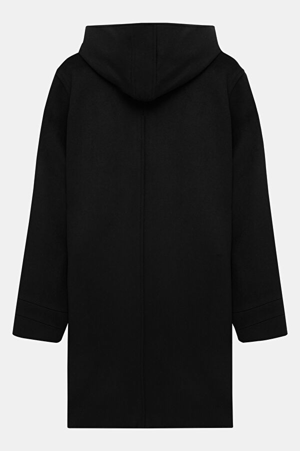 Black Wool Men's Coat 2