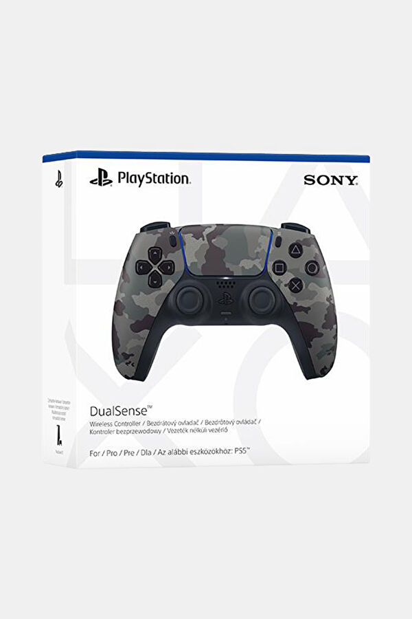 Sony PS5 Dualsense Kablosuz Kontrol Cihazı Grey Camo 3