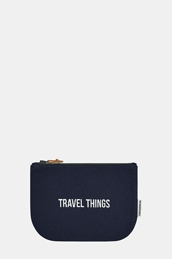Navy Blue Cotton Bag
