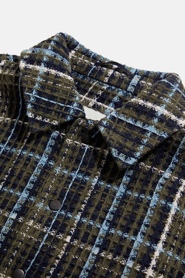 Colorful Snap Button Men's Jacket 6