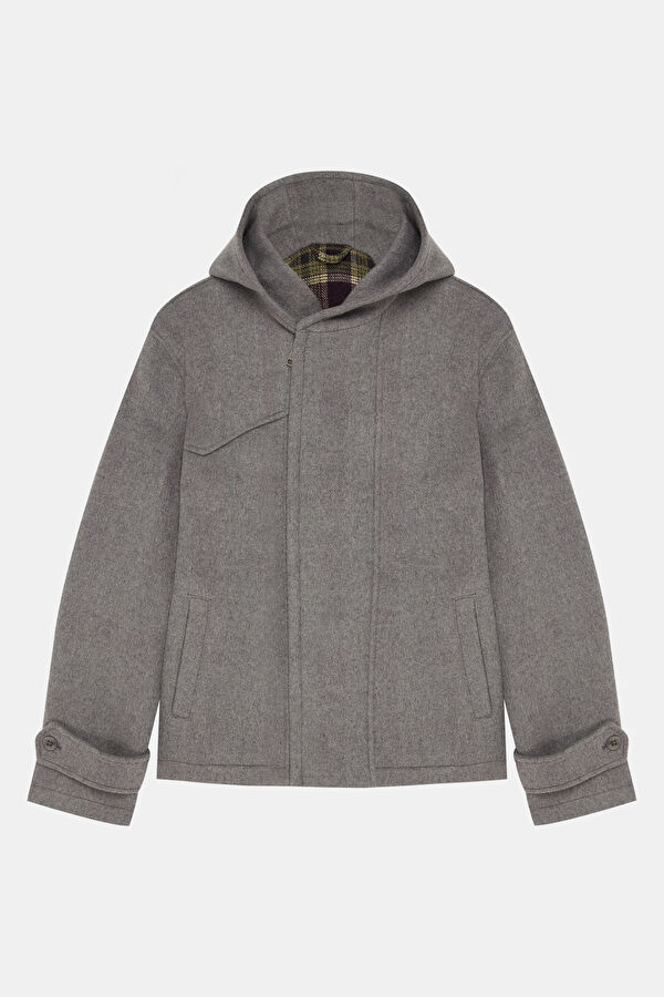 Grey Melange Men's Jacket