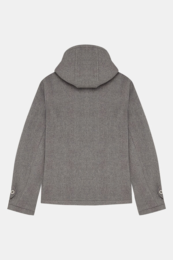 Grey Melange Men's Jacket 2