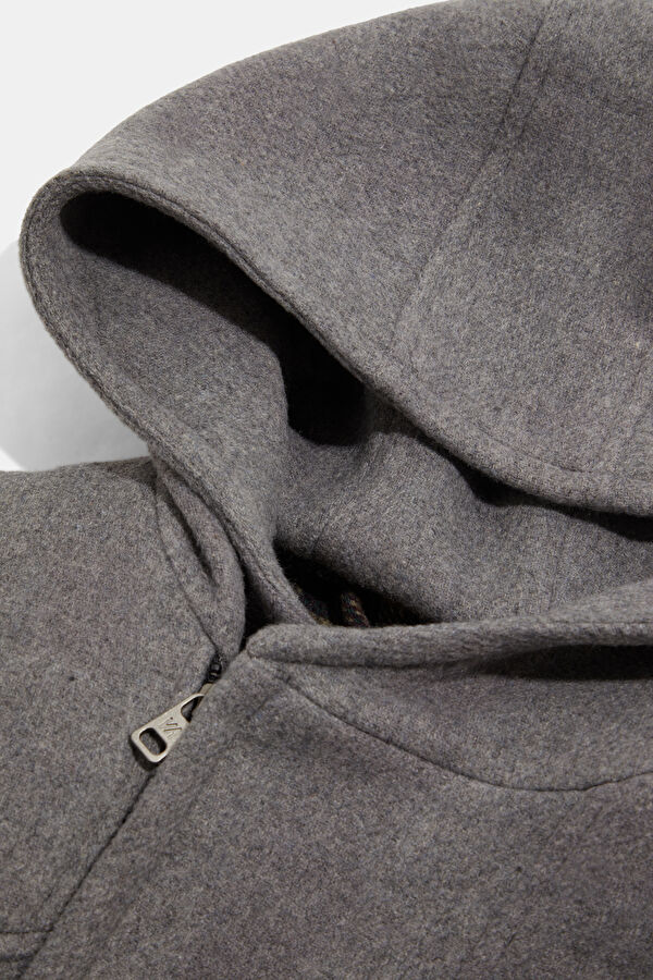 Grey Melange Men's Jacket 3