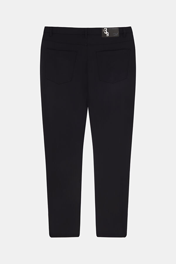 Black Tapered Fit Men's Pants 4