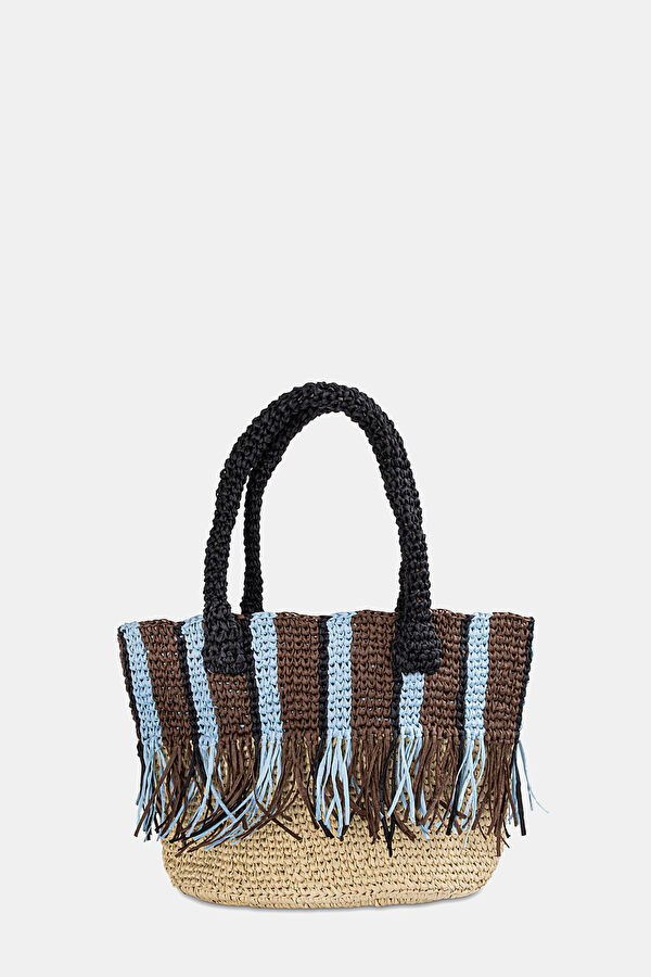 Coffee Raffia Bag